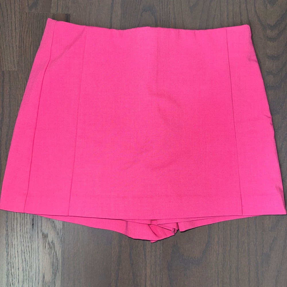 pink skort